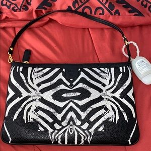 MCM zebra pouchette